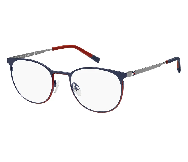 Tommy Hilfiger eyeglasses TH-2276 WIR 52 20 RedBlue