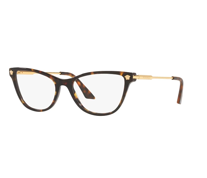 Versace eyeglasses VE3309 108 54 18 Havana