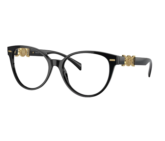 Versace eyeglasses VE3334 GB1 53 17 Black