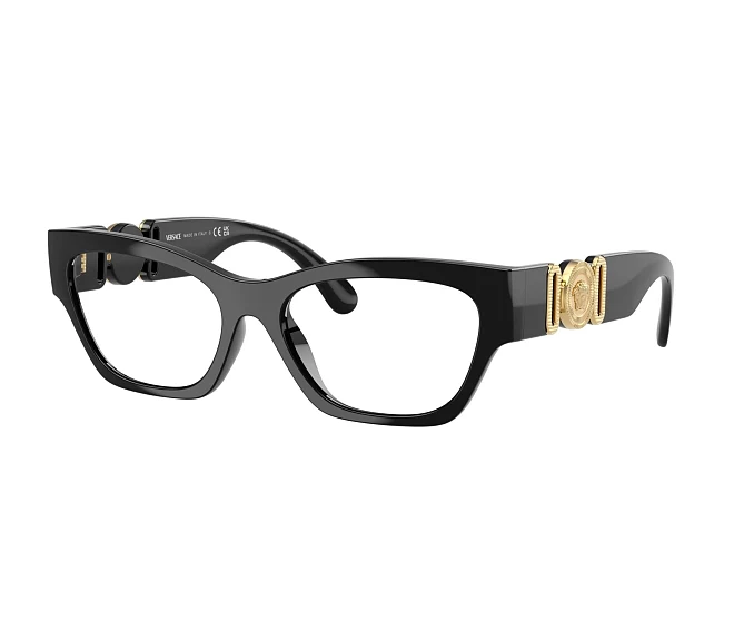 Versace eyeglasses VE3367U GB1 52 17 Black