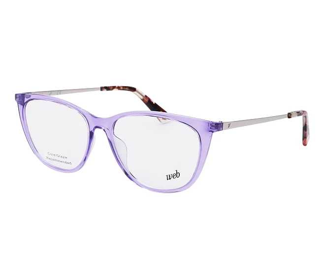 Web eyeglasses WE-5254 078 52 15 LilaGold walnut