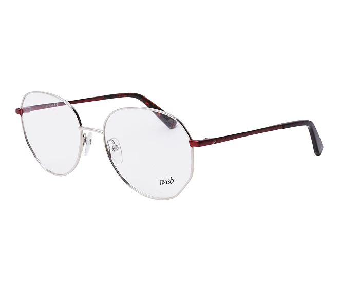 Web eyeglasses WE-5317 016 55 17 SilverRed