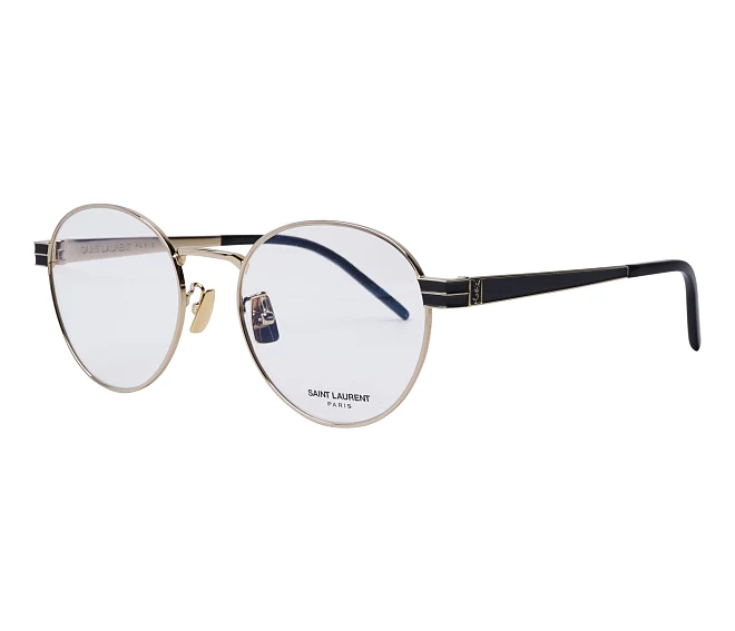 Yves Saint Laurent eyeglasses SL-M63 003 52 19 GoldBlack