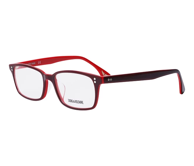 Zadig et Voltaire eyeglasses VZV031 0J61 52 17 BordeauxRed