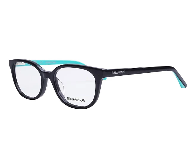Zadig et Voltaire eyeglasses VZJ-005 700K 48 16 BlackTurquoise