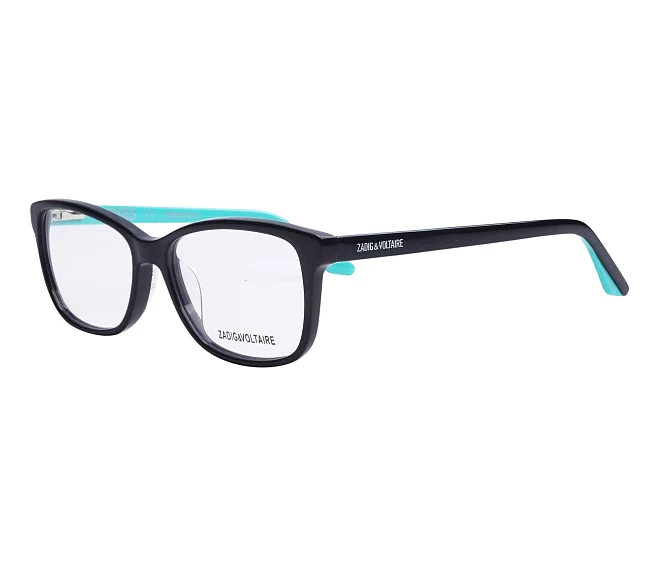 Zadig et Voltaire eyeglasses VZJ-006 700K 50 14 BlackTurquoise