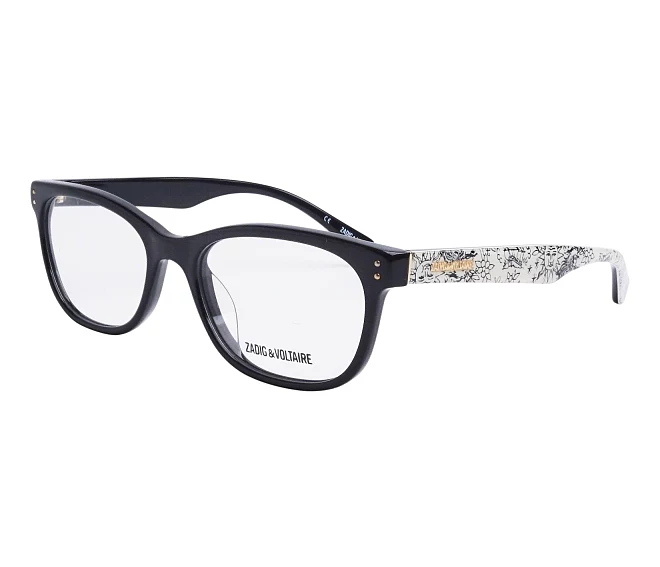 Zadig et Voltaire eyeglasses VZV-164 700K 52 18 Black