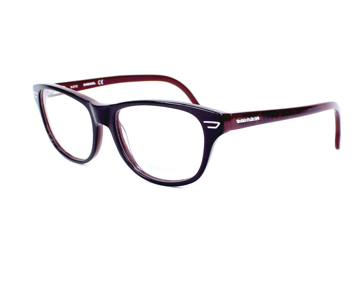 Diesel DL-5005 020 - Black Bordeaux profile view