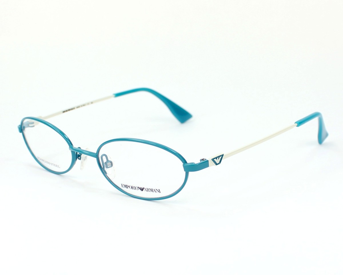 Emporio Armani eyeglasses EA-9663 IQD 48 18 TurquoiseIvory - 