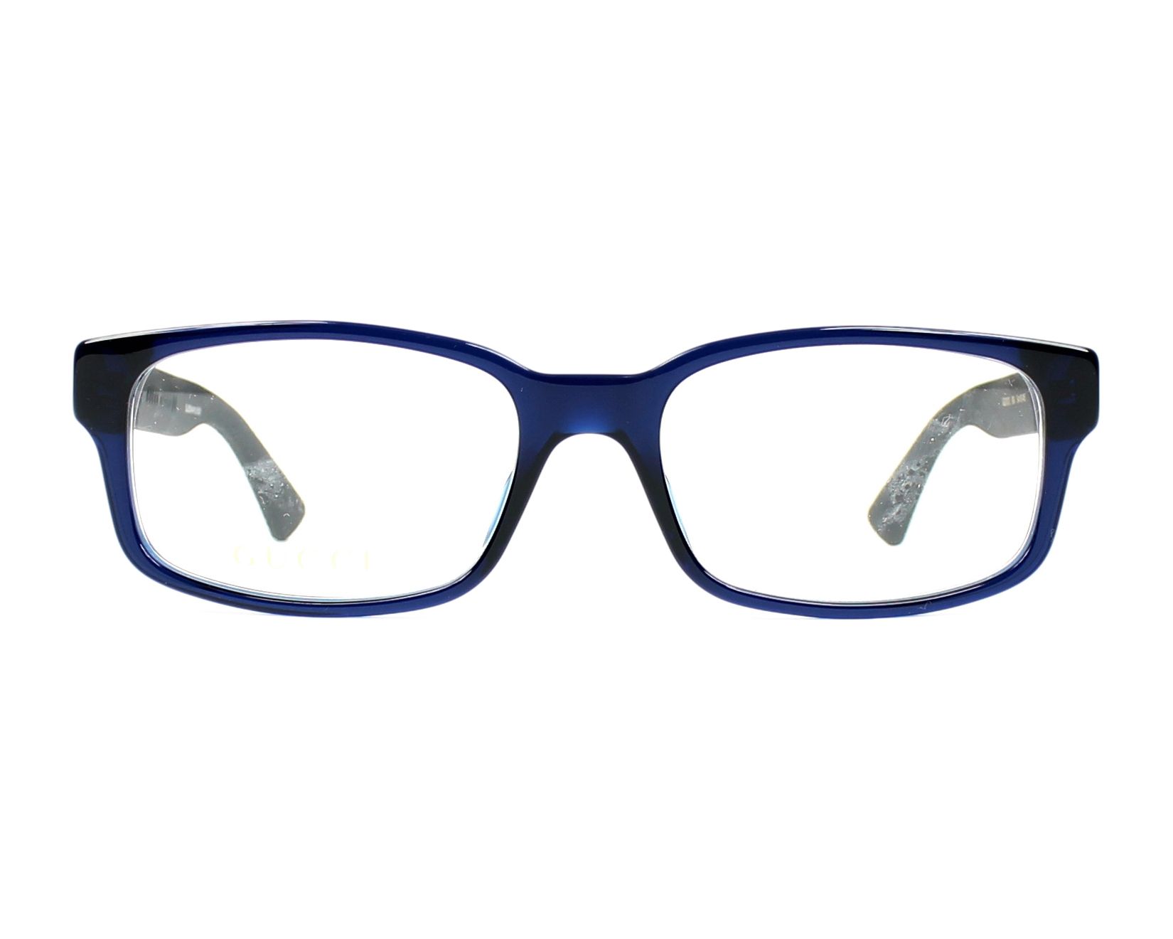 gucci blue eyeglasses