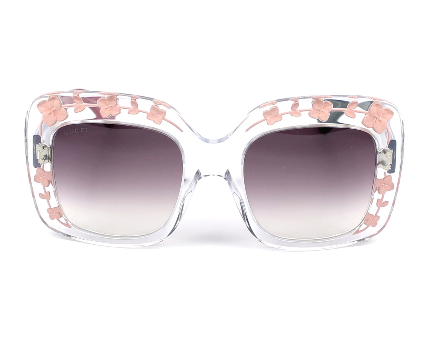 GG White and Floral Cool Design Sunglasses Personalised Flower Girl Sunglasses – White Floral Kids  main image 4