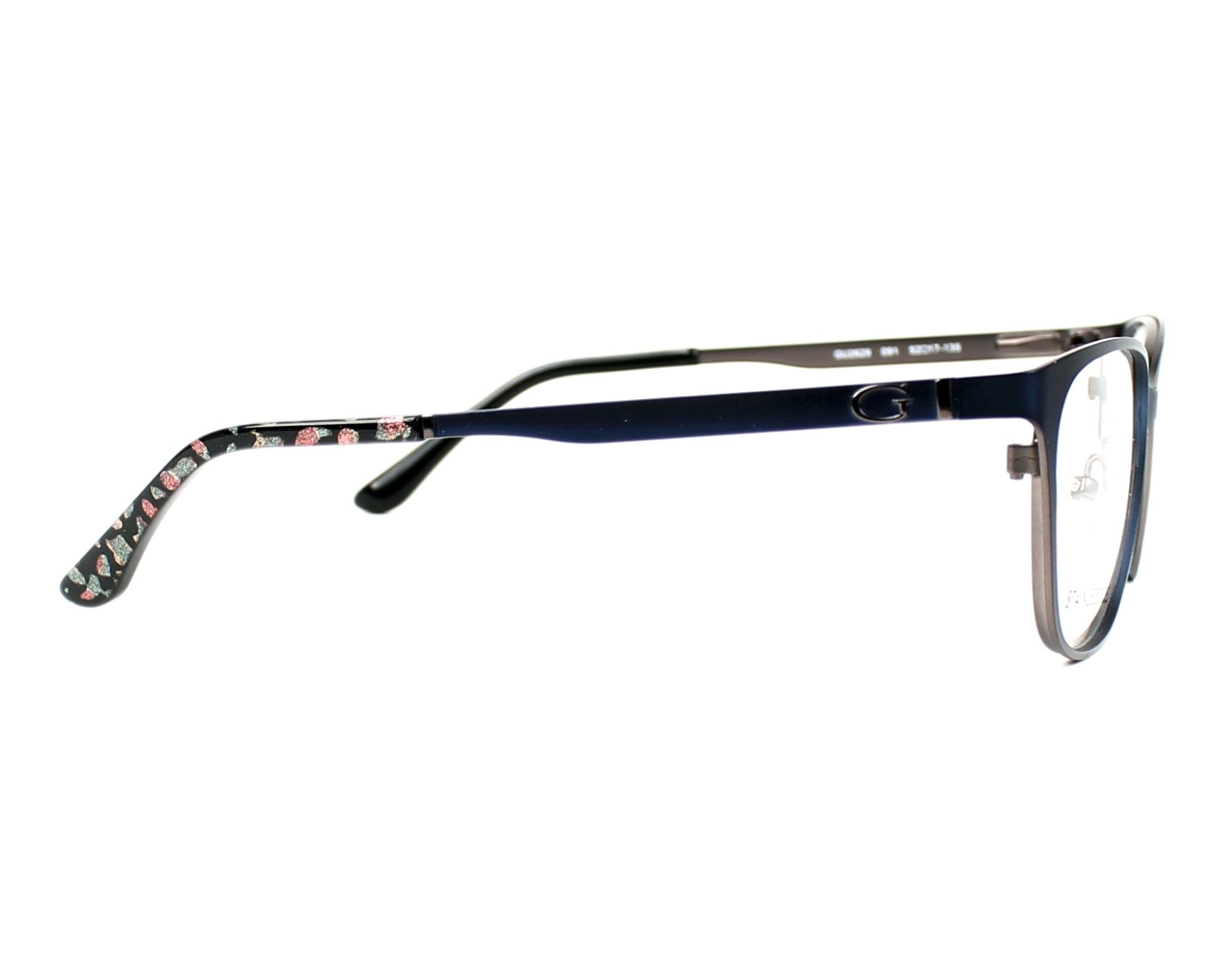 Metal Metalic Blue Guess frame Metalic Brown GU-2629 091