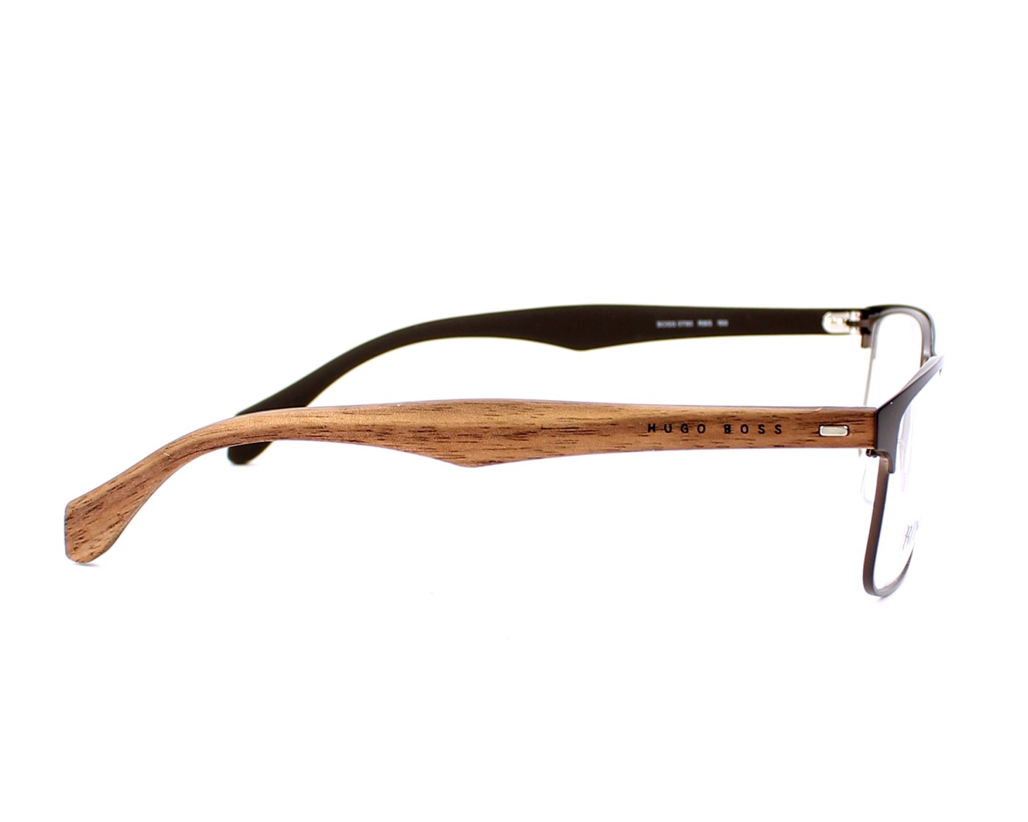 Boss Hugo Boss Eyeglasses Frame 0046/U PSN Eyewear Brown Tone Made in Italy Hugo Boss BOSS 1353/U Eyeglasses | FramesDirect.com main image 2