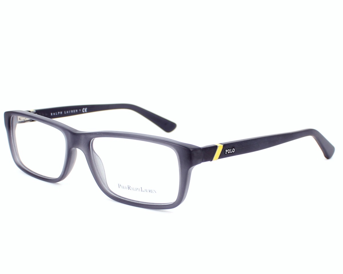 Polo Mens PH2104 Eyeglasses Matte Trasparent Grey 54mm