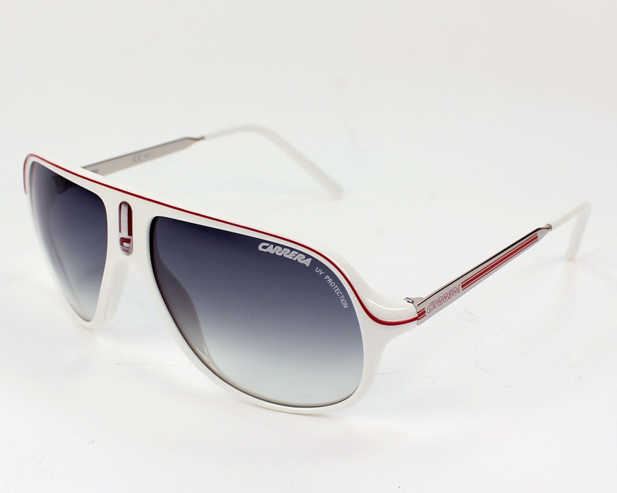 carrera white sunglasses