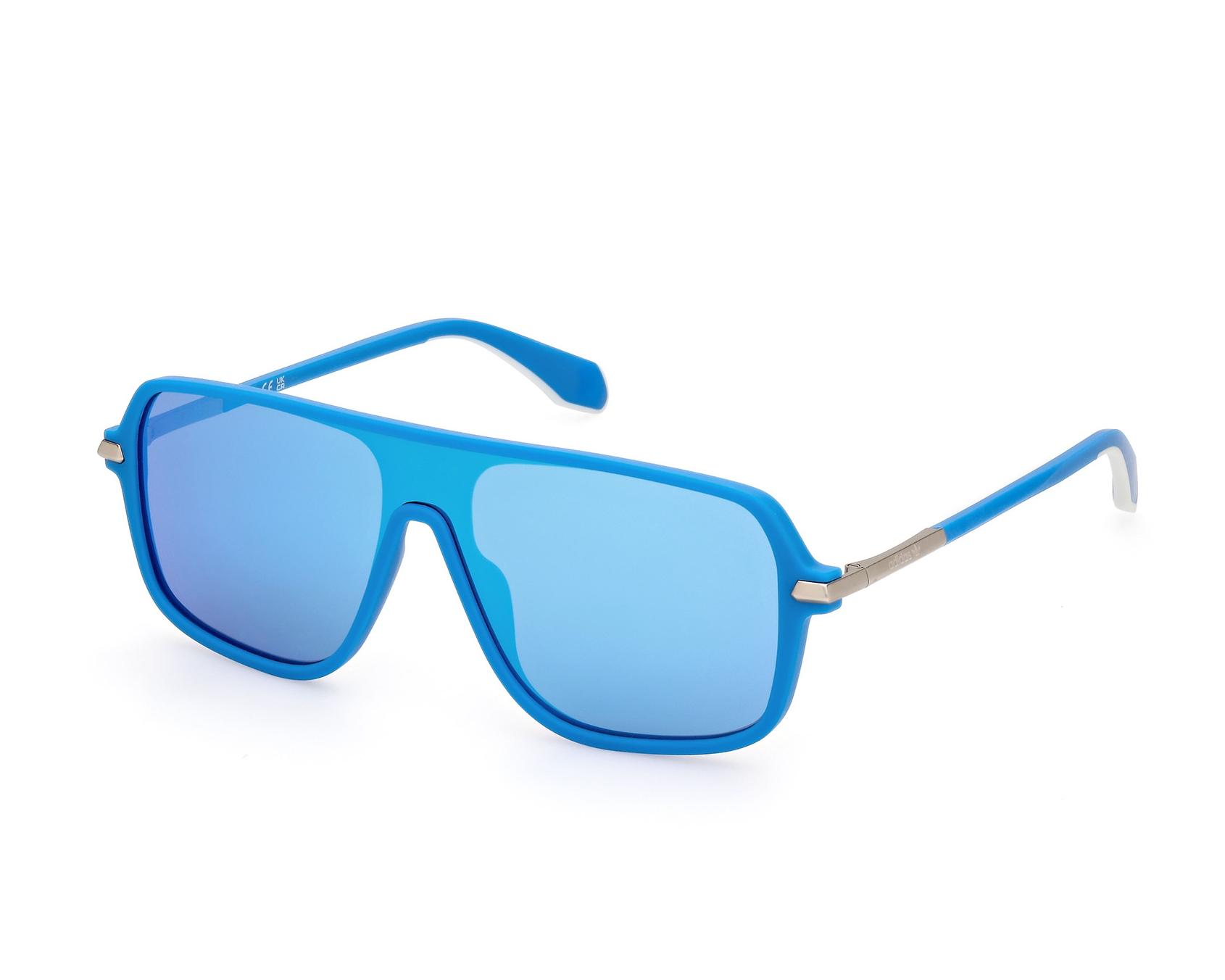アディダス オリジナルス OR0085 92X 59 サングラス ブルー Adidas Sunglasses OR0100-S 85X