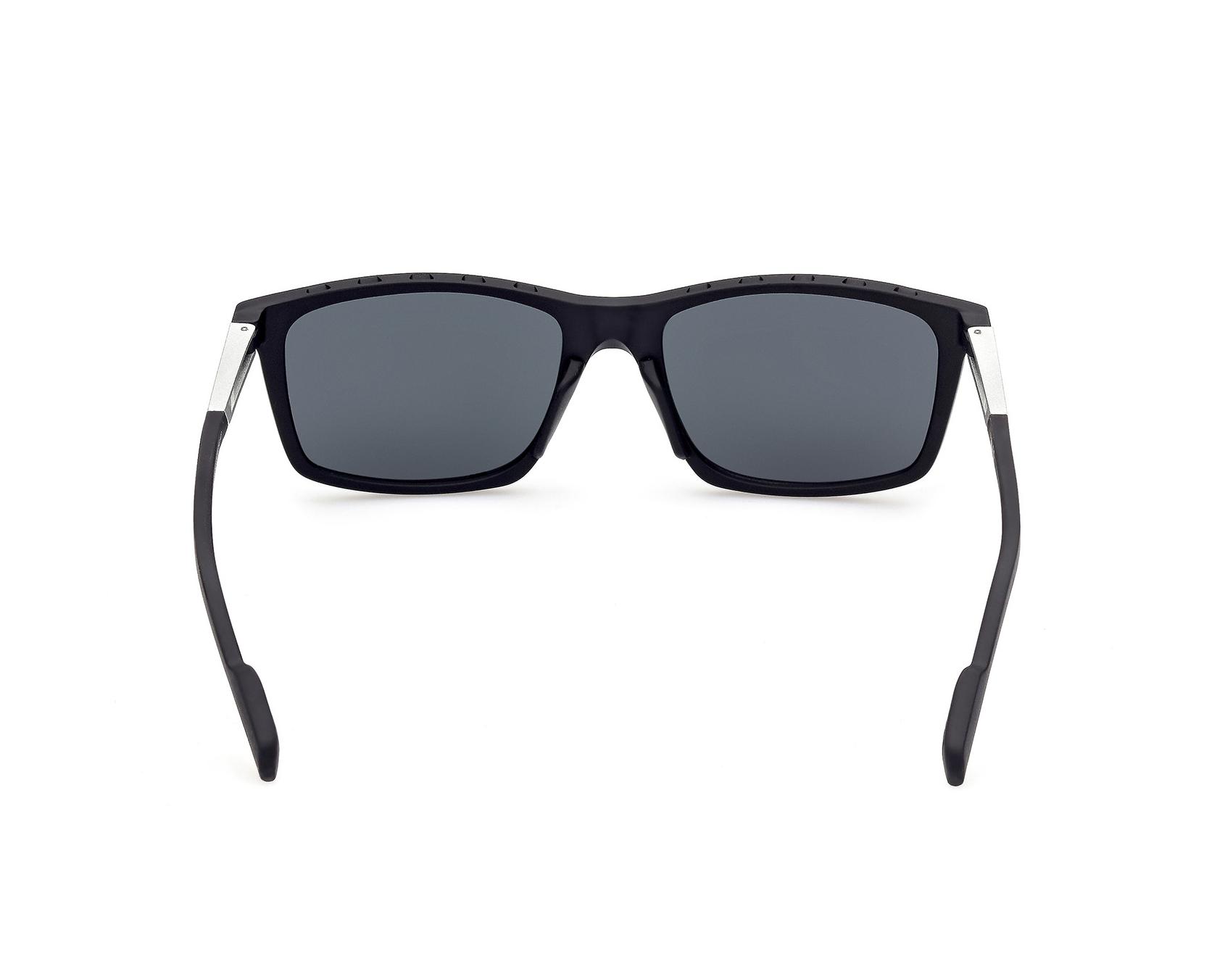 Adidas SP0052-S 02A 56-18 Negra Acero 360 degree view 4