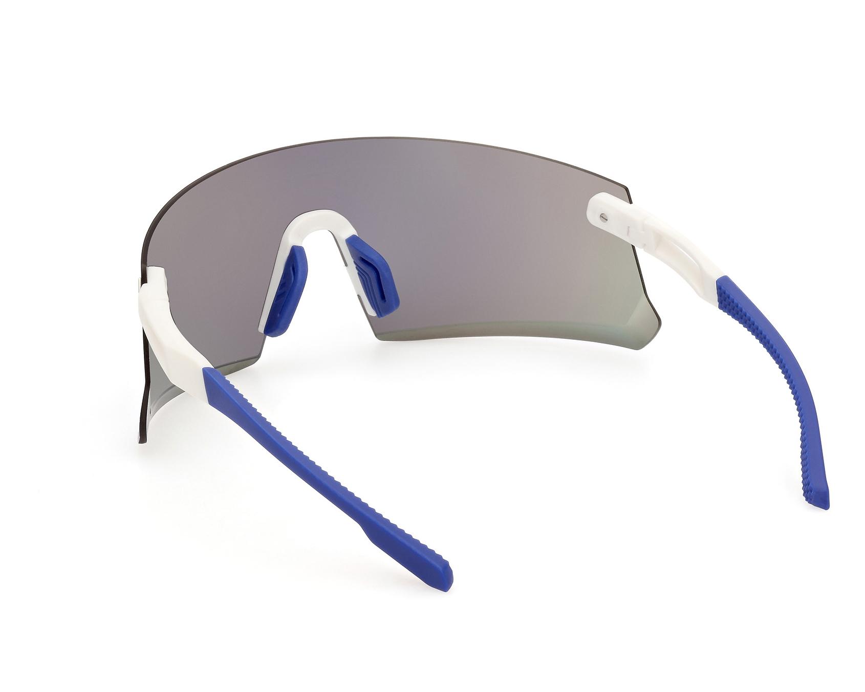Adidas SP0090/S 21Q - White Blue 360 degree view 3