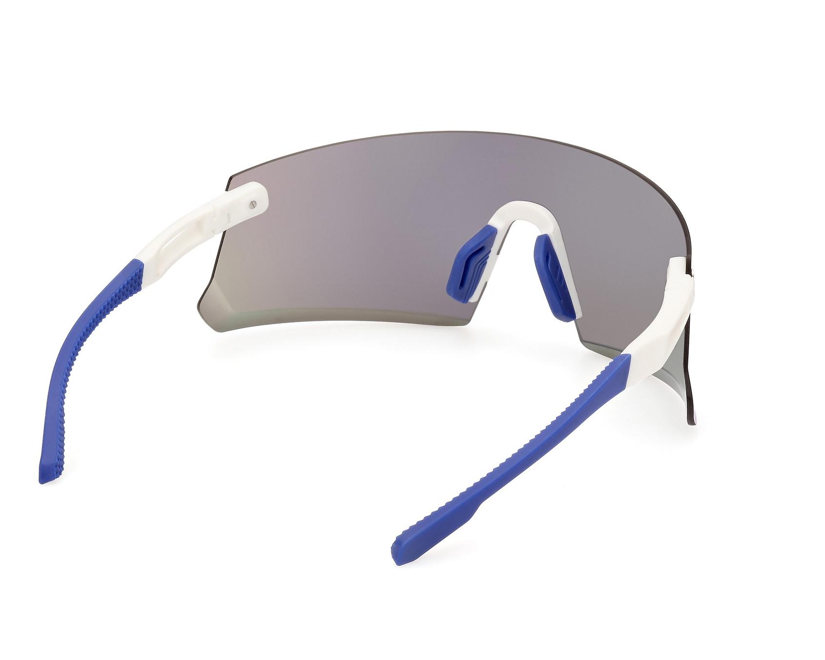 Adidas SP0090/S 21Q - White Blue 360 degree view 5