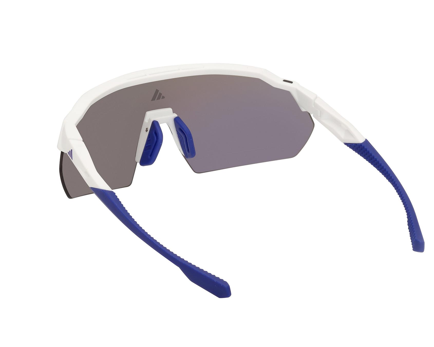 Adidas SP0093/S 21Q - White Blue 360 degree view 3