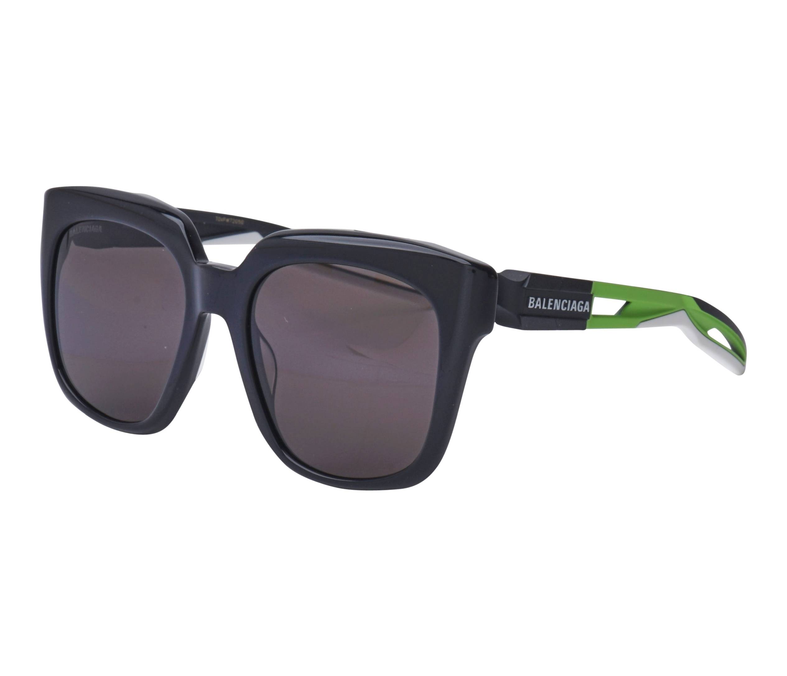 black balenciaga sunglasses