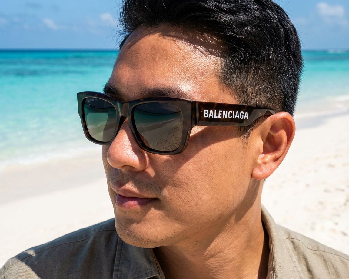 Balenciaga BB0262SA 002 56-17 Havana  other view