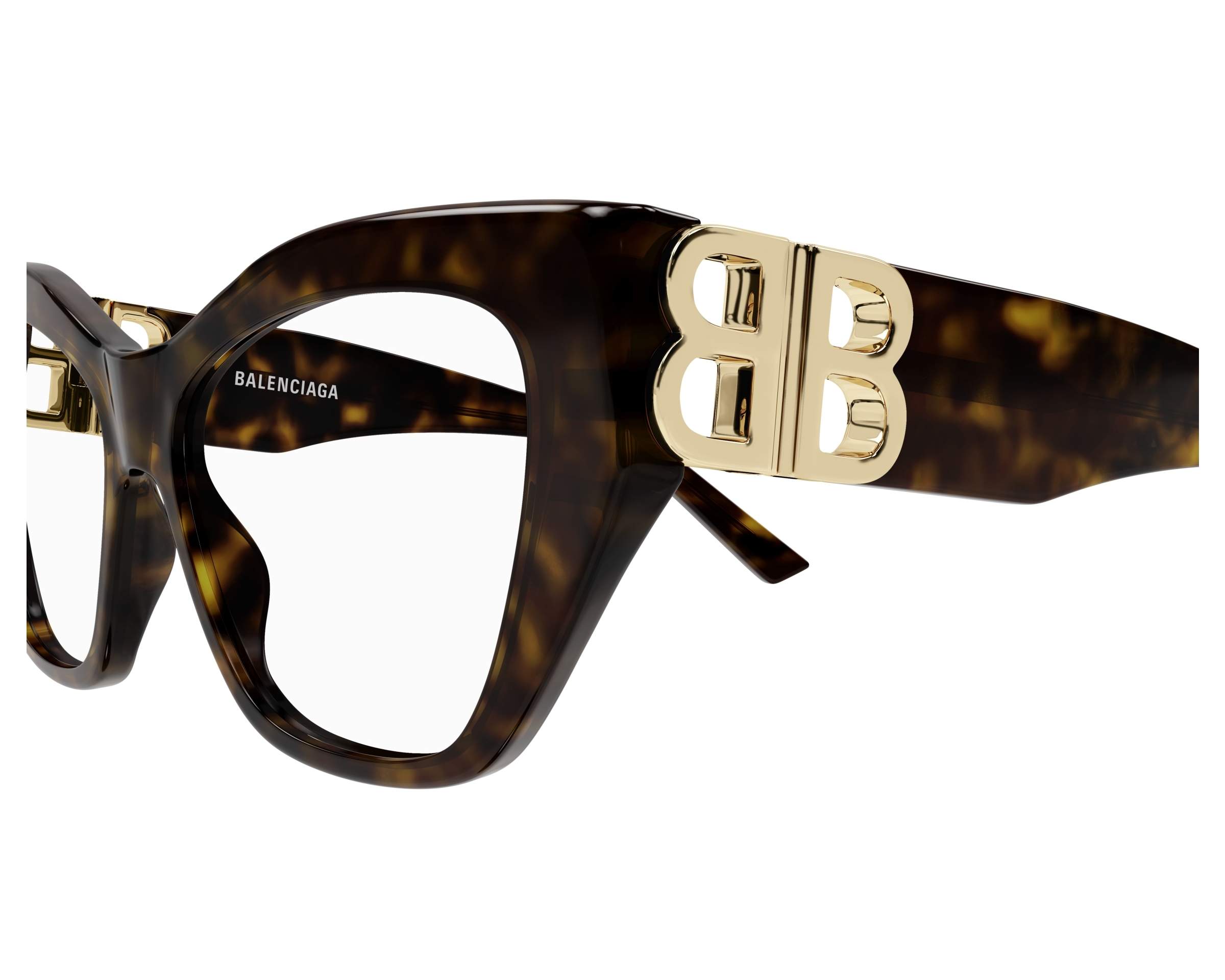 Balenciaga Side Logo Eyewear Sunglasses Black Gold 53 Demo Lens Balenciaga Nano 50mm Acetate Round Sunglasses | Neiman Marcus main image 2
