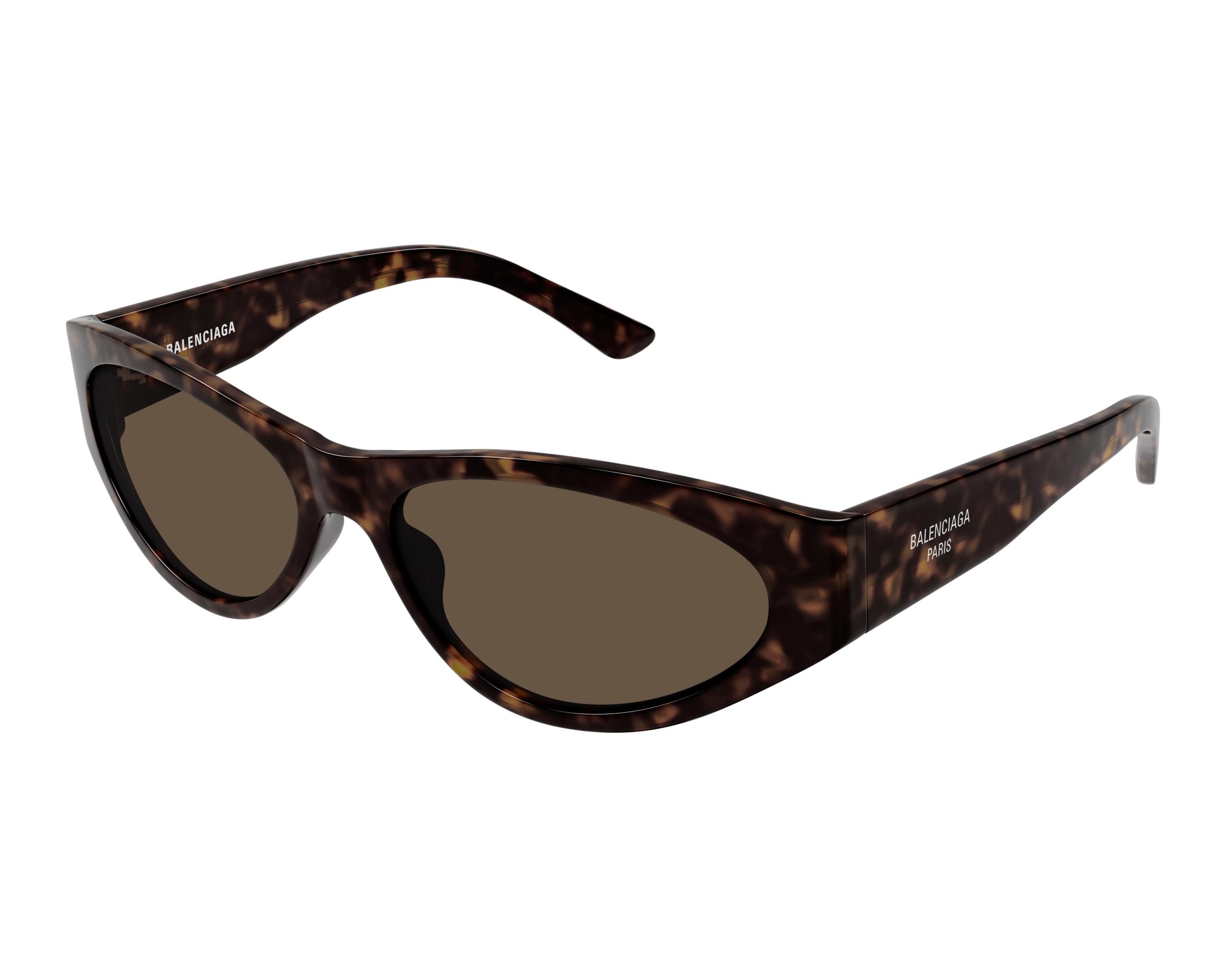 Balenciaga NWT Women’s BB0367S Cat-Eye Sunglasses in Violet BALENCIAGA EYEWEAR Cat-eye printed acetate sunglasses | NET  main image 4