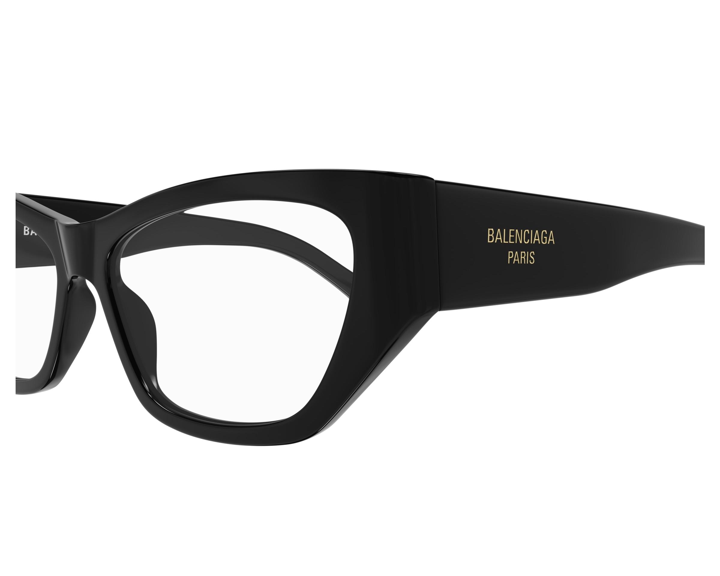 NEW BALENCIAGA EYEGLASSES BB0037O 001 BLACK UNISEX EYEWEAR Balenciaga Glasses BB0372O 001 main image 4