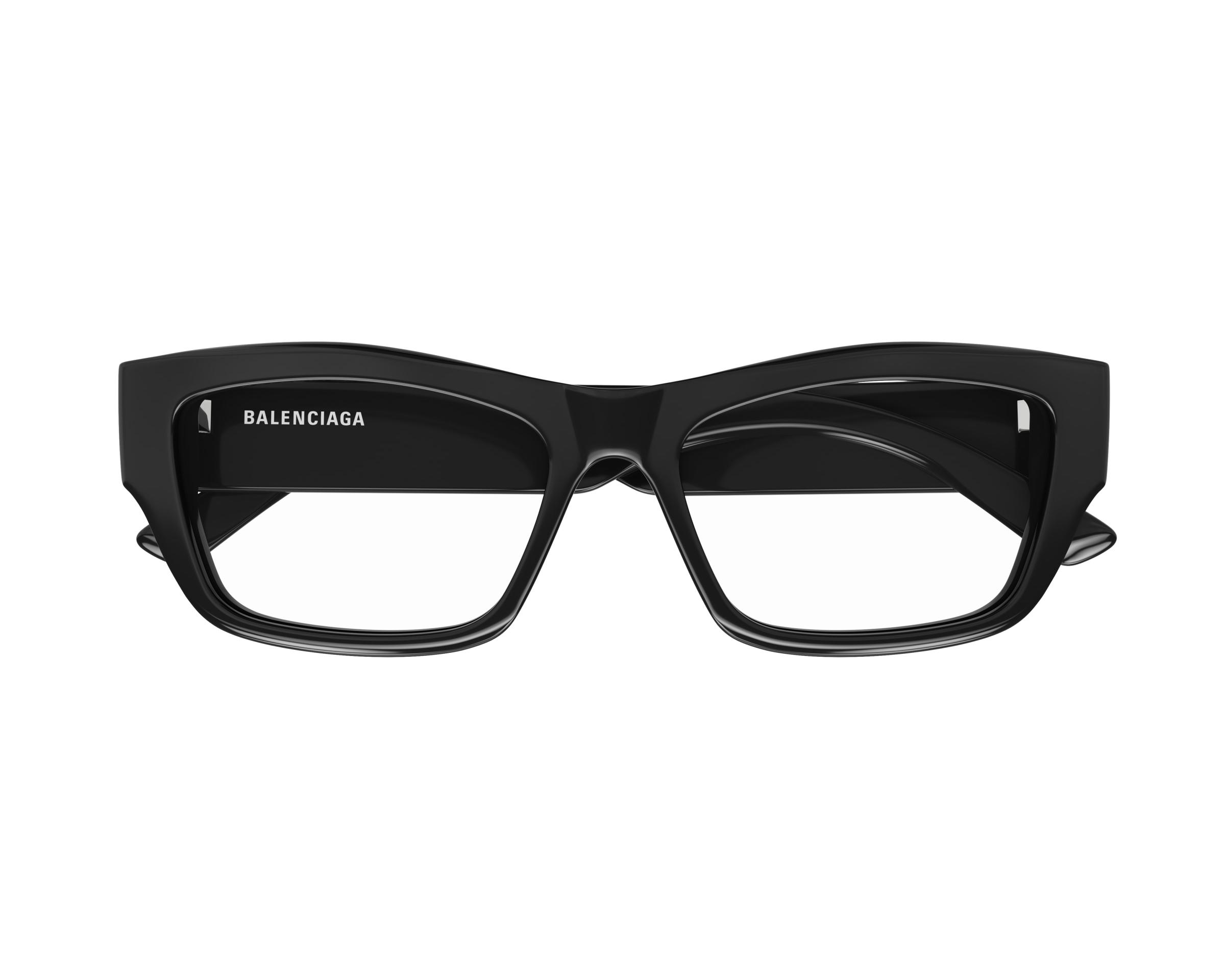 NEW BALENCIAGA EYEGLASSES BB0037O 001 BLACK UNISEX EYEWEAR Balenciaga Glasses BB0372O 001 main image 3