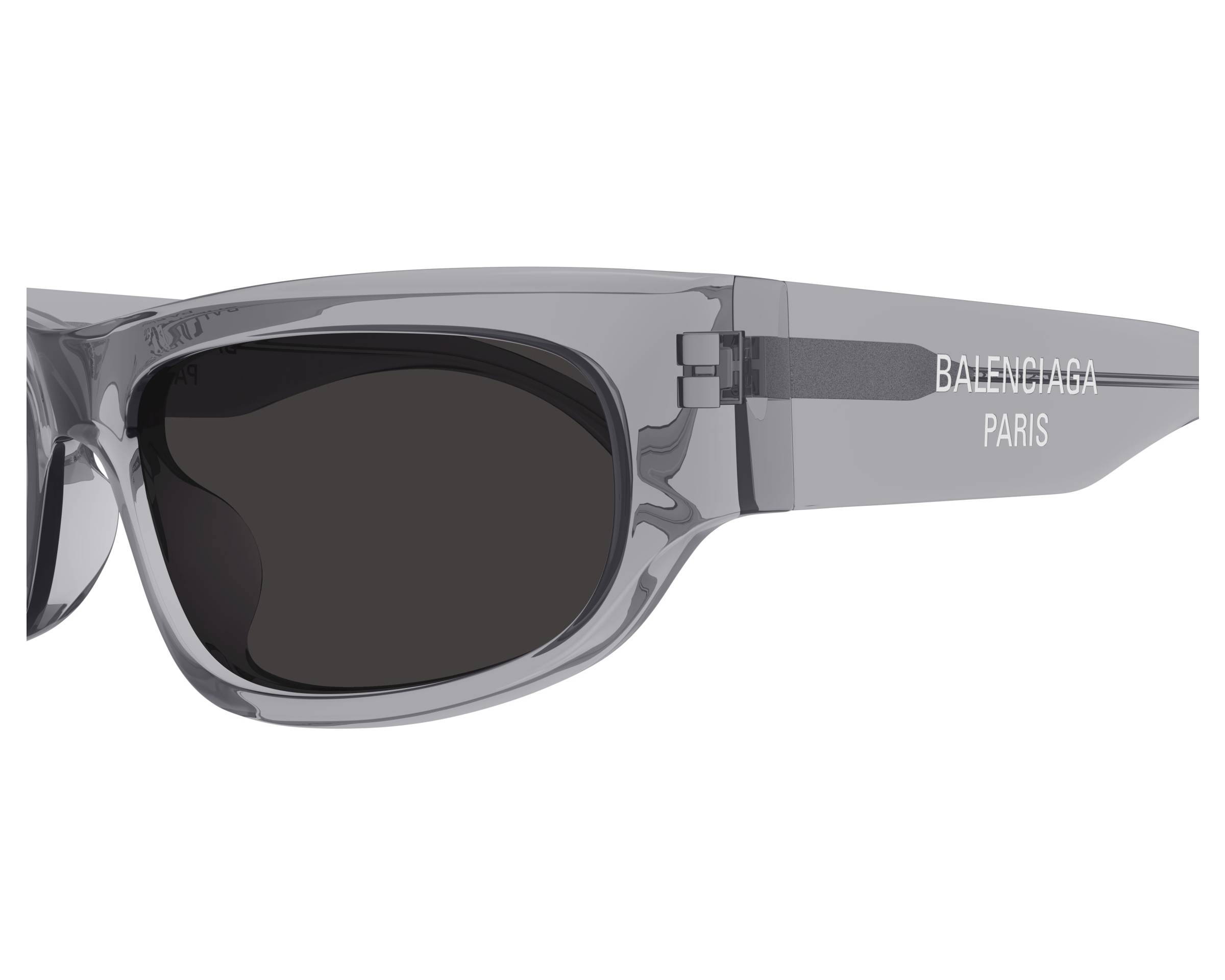 Balenciaga BB0388S 004 56-19 Grey  360 degree view 2