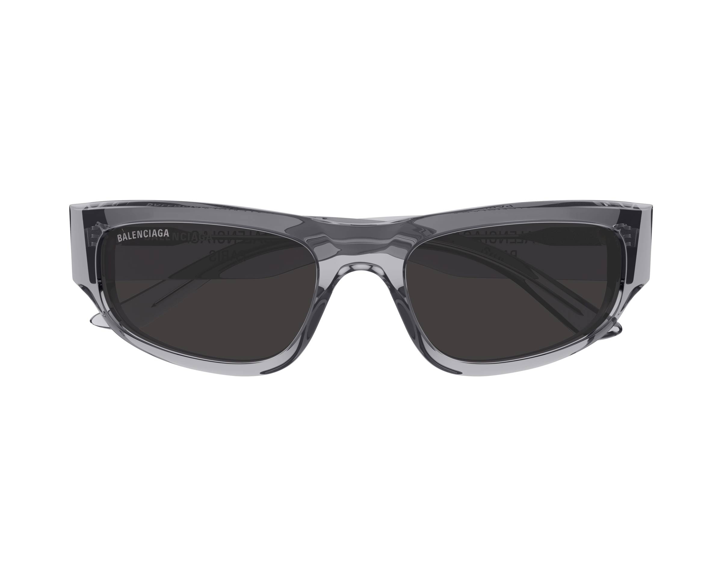 Balenciaga BB0388S 004 56-19 Grey  360 degree view 3