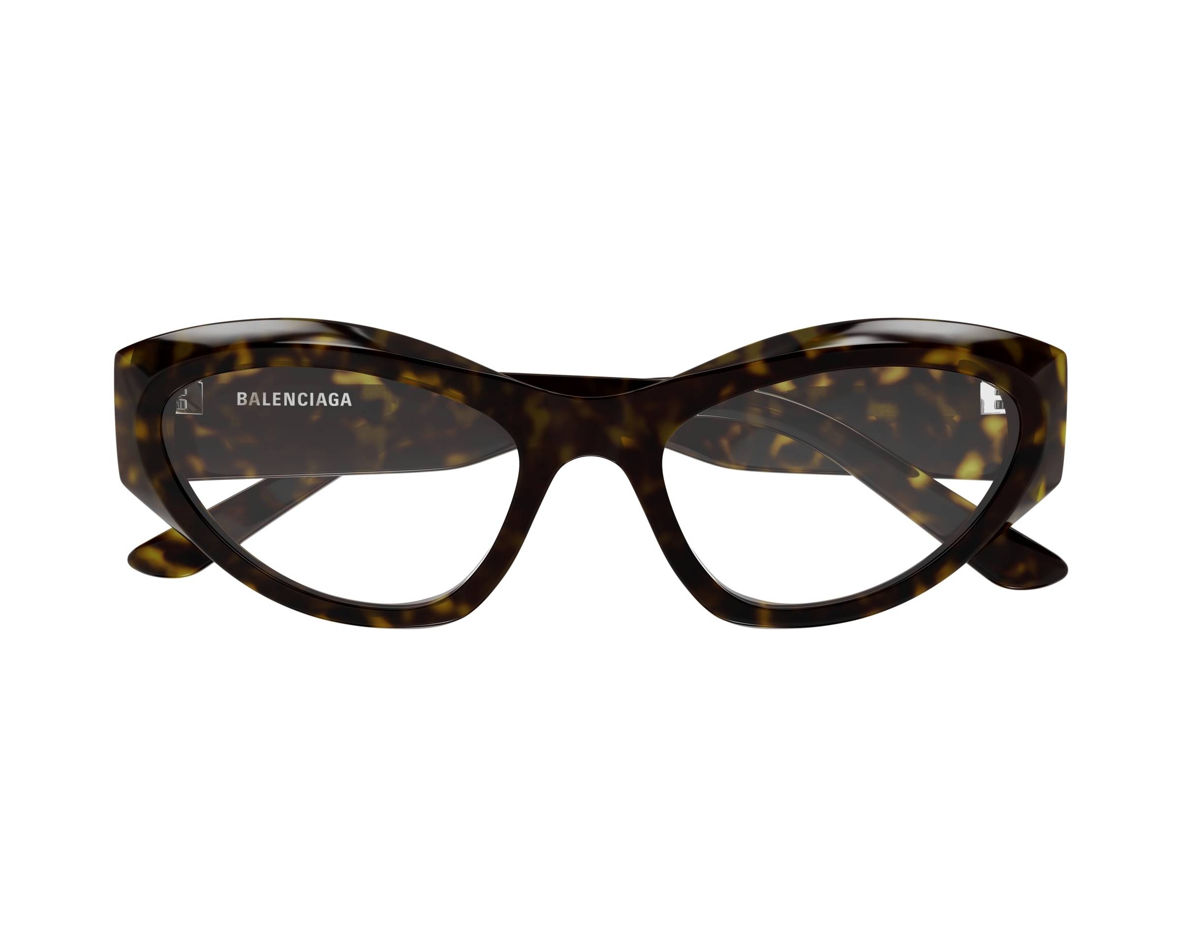 Balenciaga BB0400O 002 55-19 Havana  front view