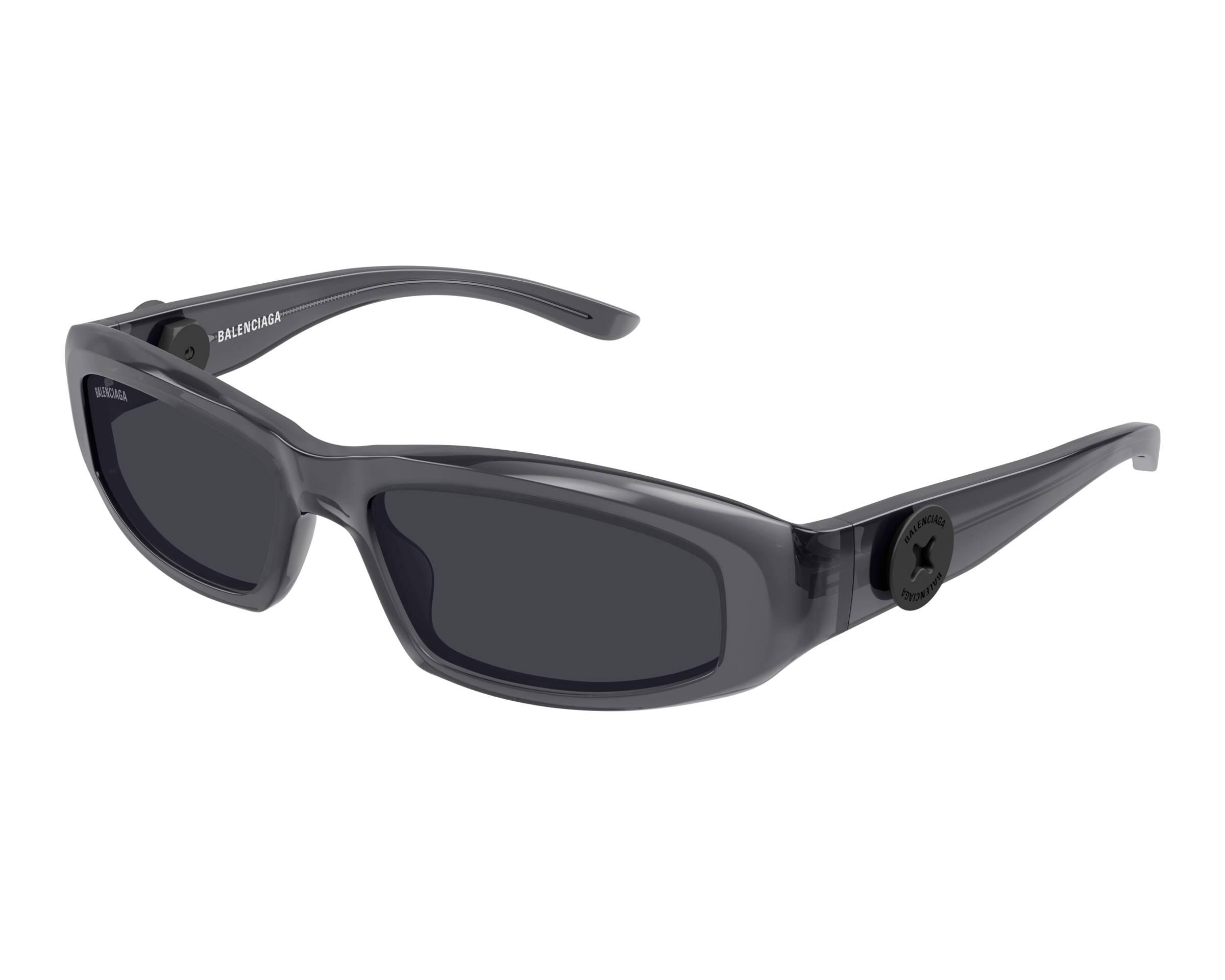 Balenciaga BB0408S 004 58-17 Grey  front view