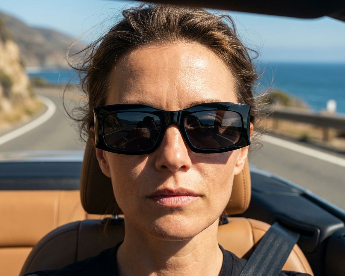 Balenciaga Sunglasses HOURGLASS BB0291S 001