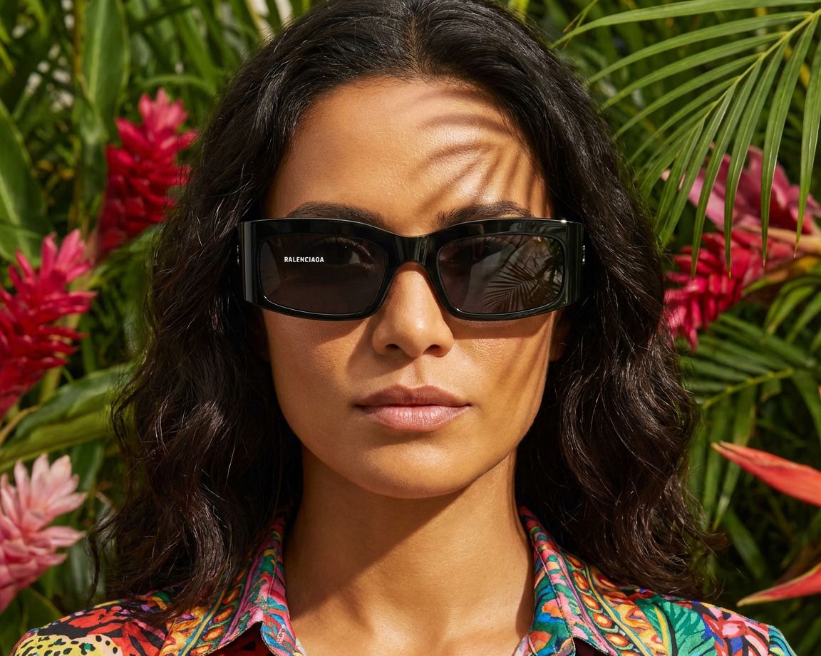 NWT Balenciaga BB0328S-001 Sunglasses Balenciaga Sunglasses PAPER BB0328S 001 main image 4