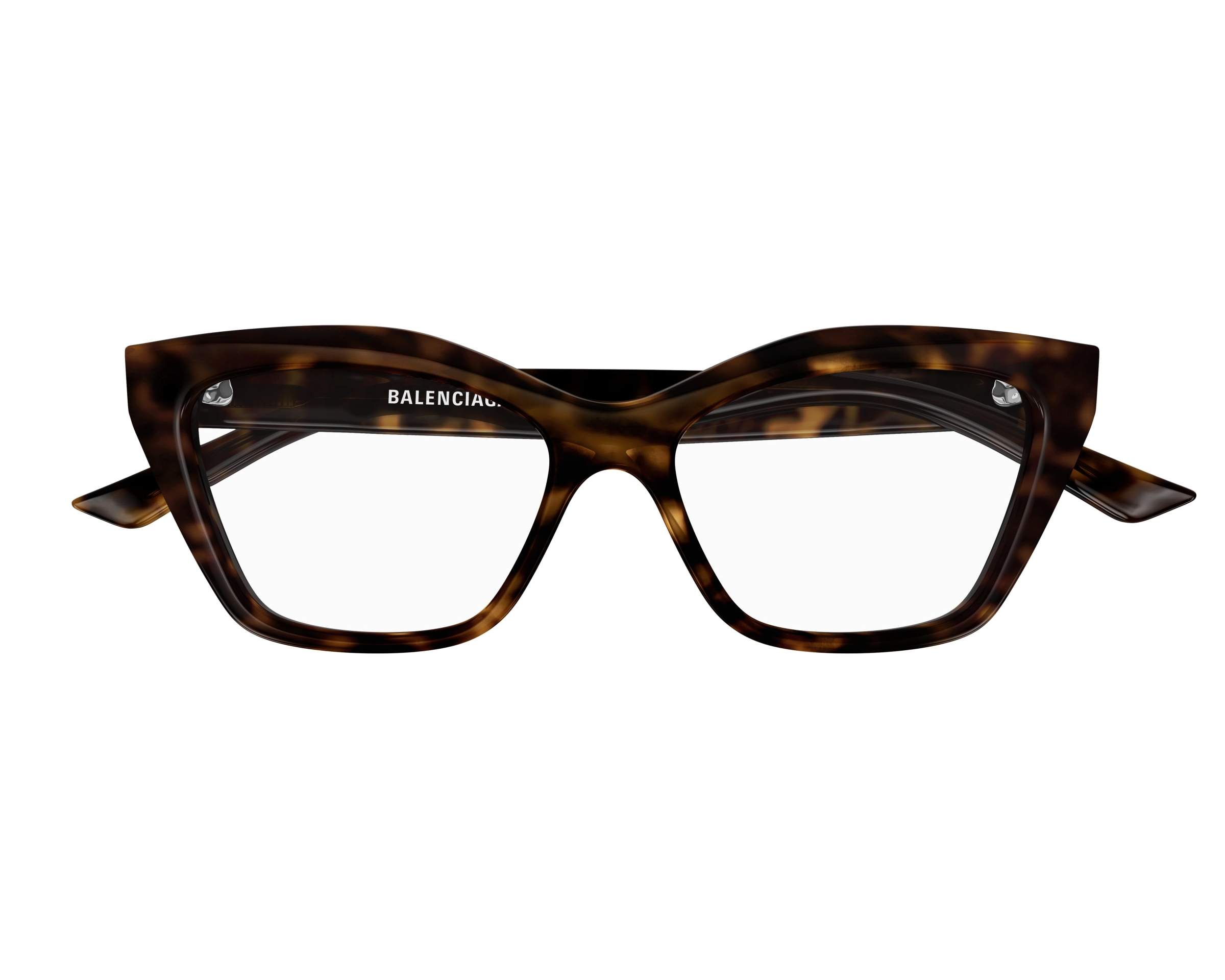 Balenciaga BB0342O 006 55-16 Havane  front view