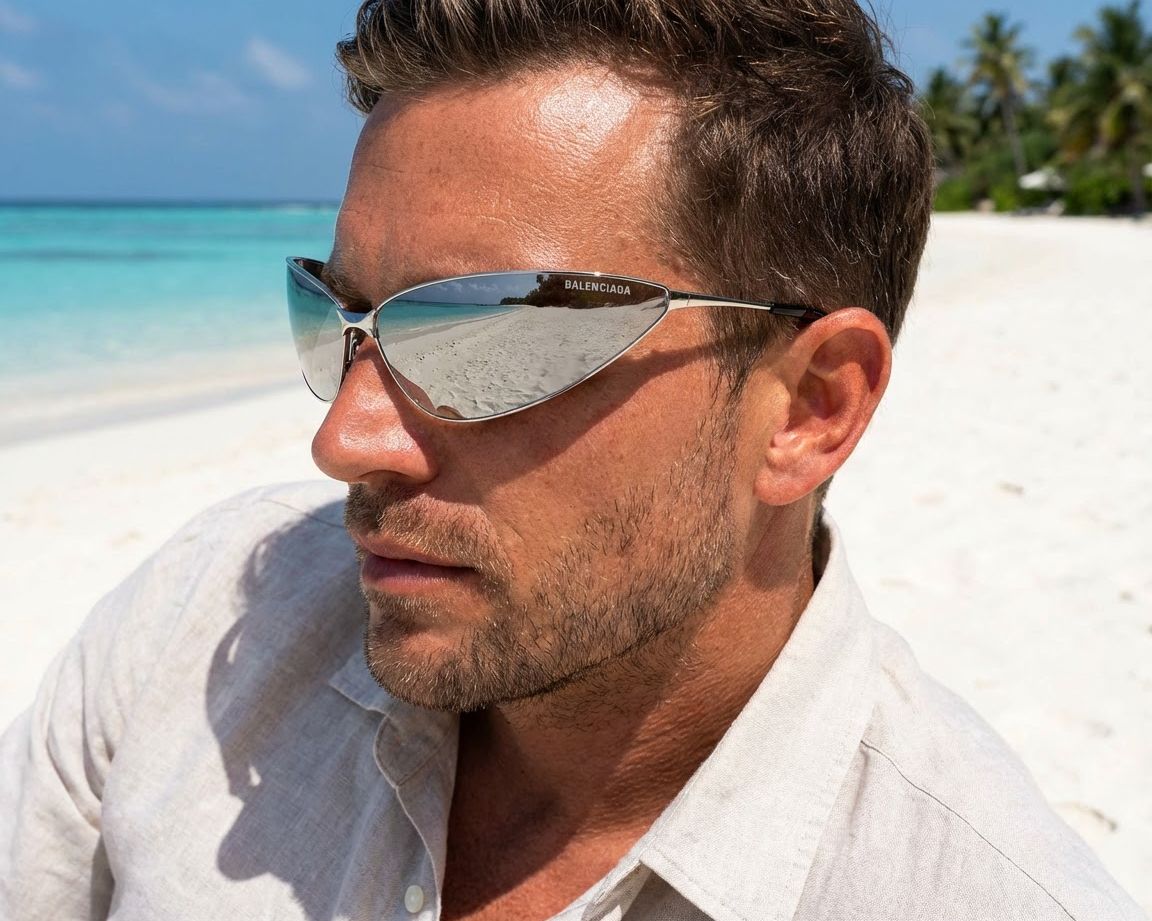 Balenciaga Sunglasses RAZOR BB0315S 001