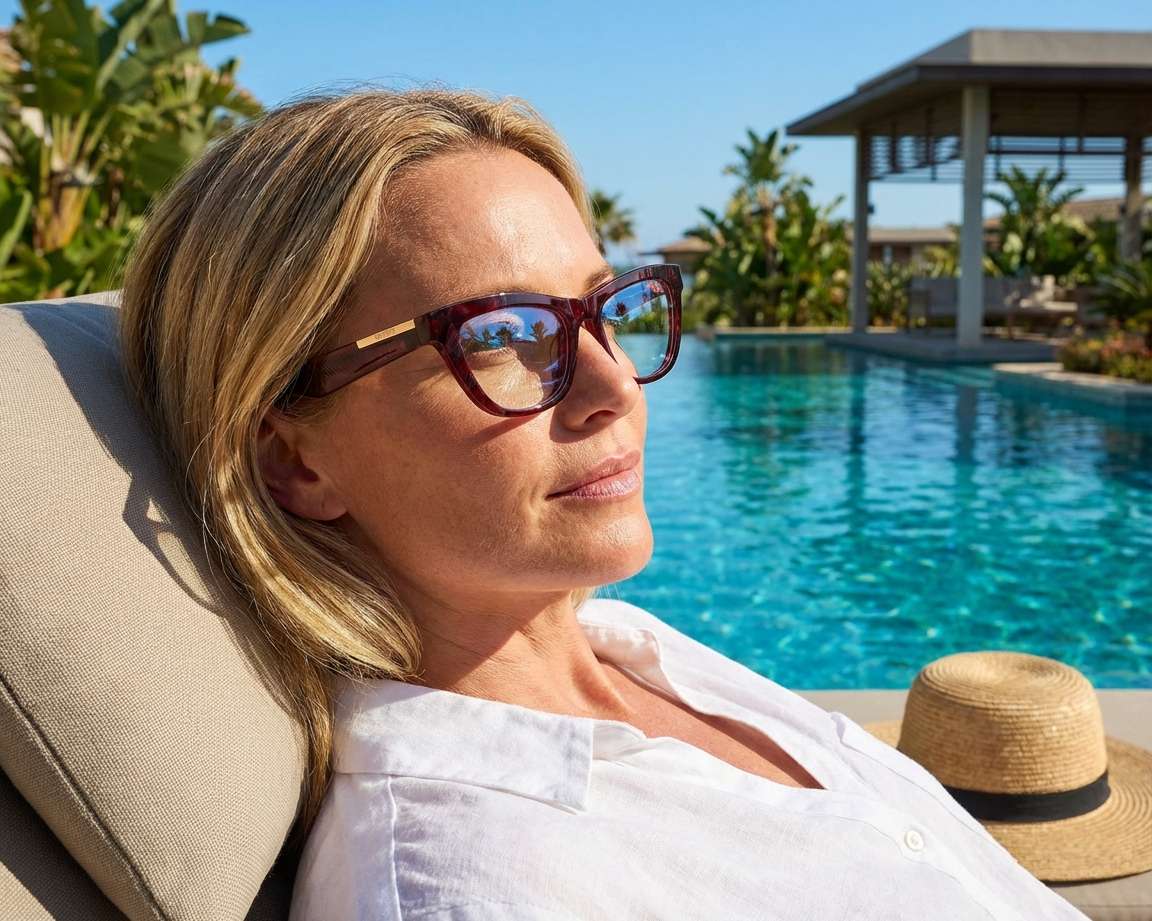 Burberry BE2406U 4115 52-18 Red  360 degree view 10