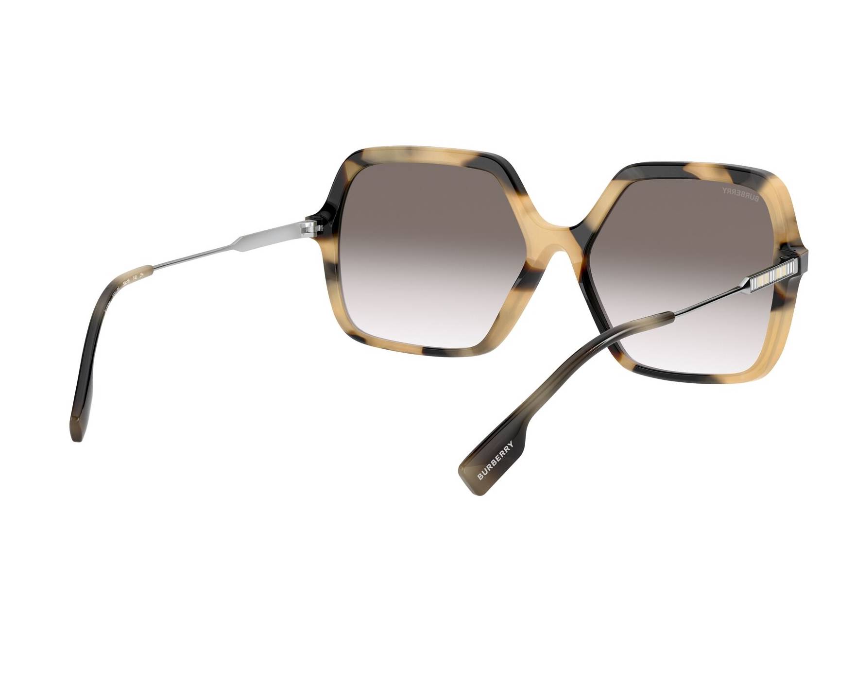 burberry hexagonal sunglasses