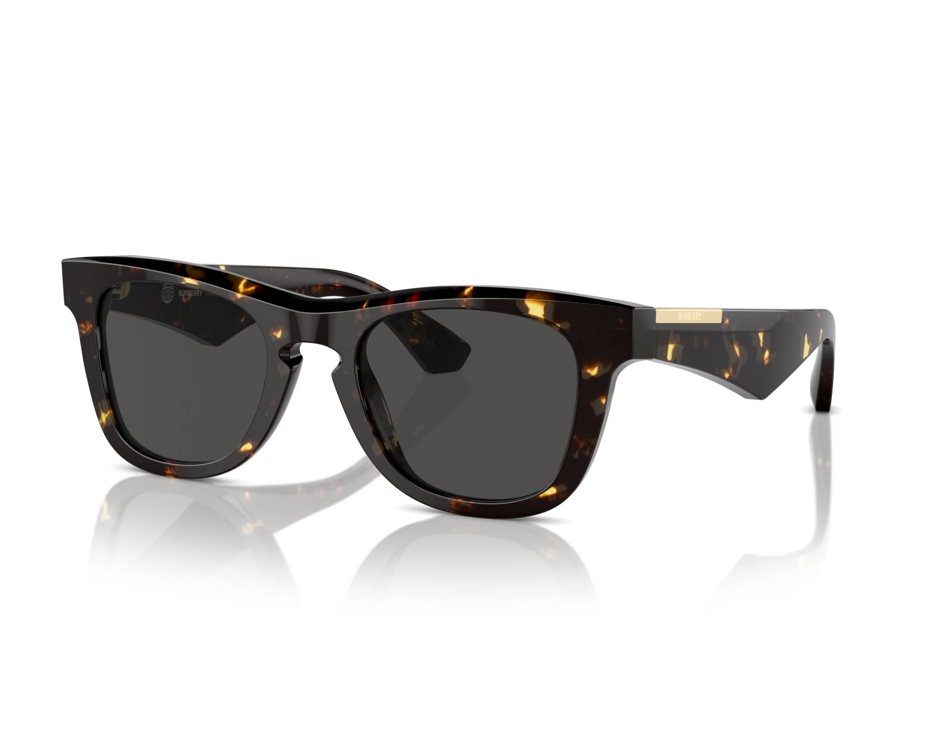 Burberry Black and Brown Sunglasses Amazon.com: BURBERRY Sunglasses BE 4293 380687 Top Black On  main image 3