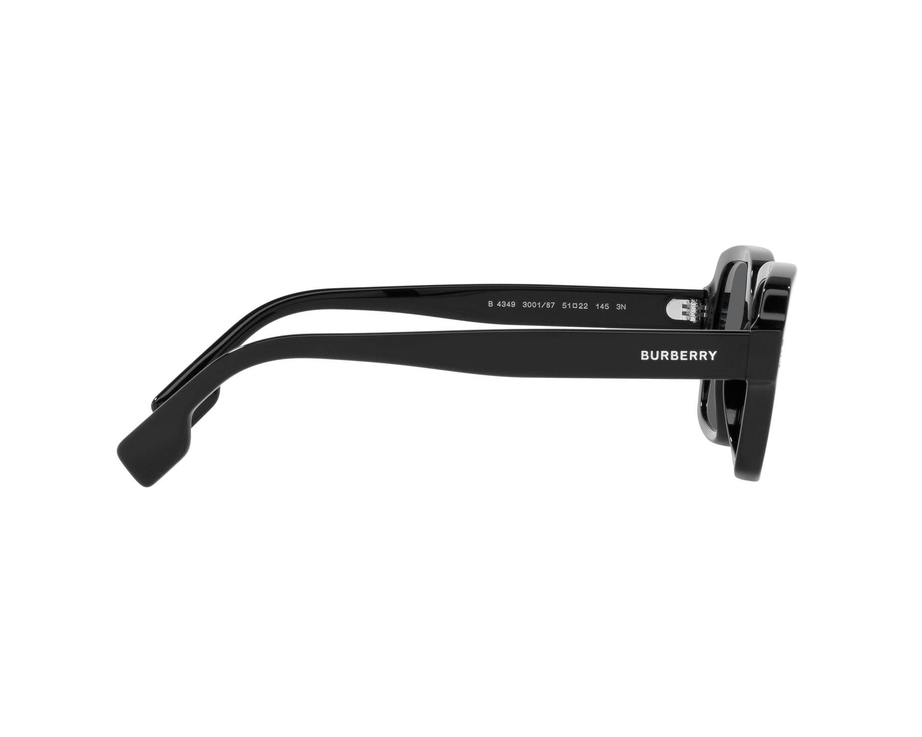 BURBERRY 
デニムジャケット レディース ポケット チェック裏地 Burberry BE4349 Eldon Sunglasses | LensCrafters