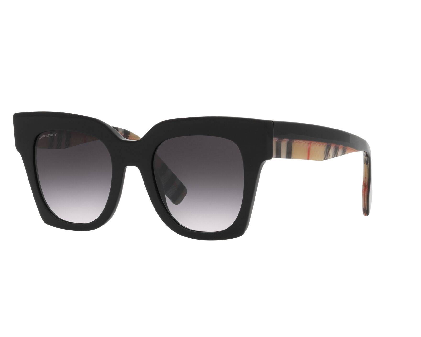 Burberry BE4364 39428G 49-21 Black  360 degree view 2