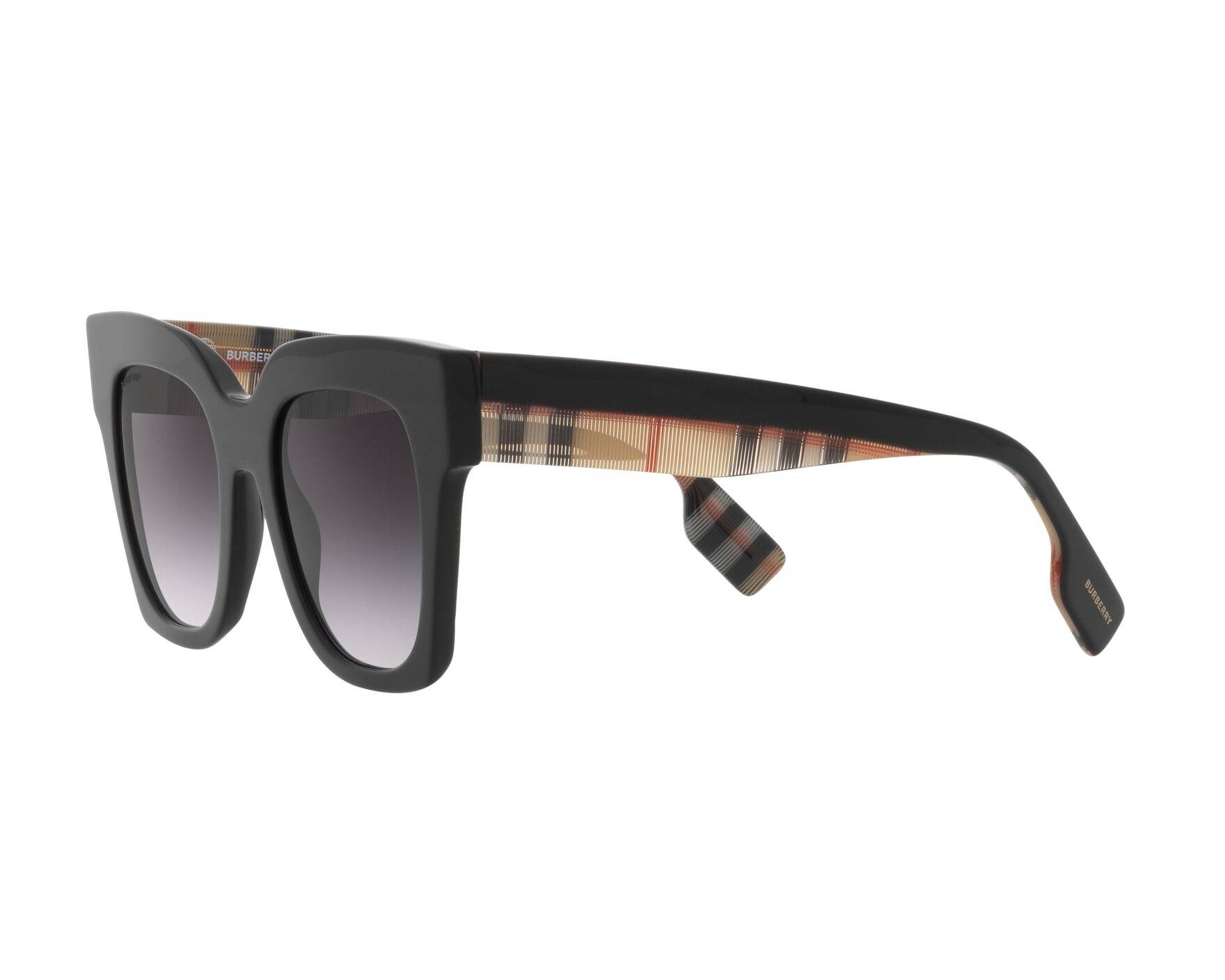 Burberry BE4364 39428G 49-21 Black  360 degree view 3
