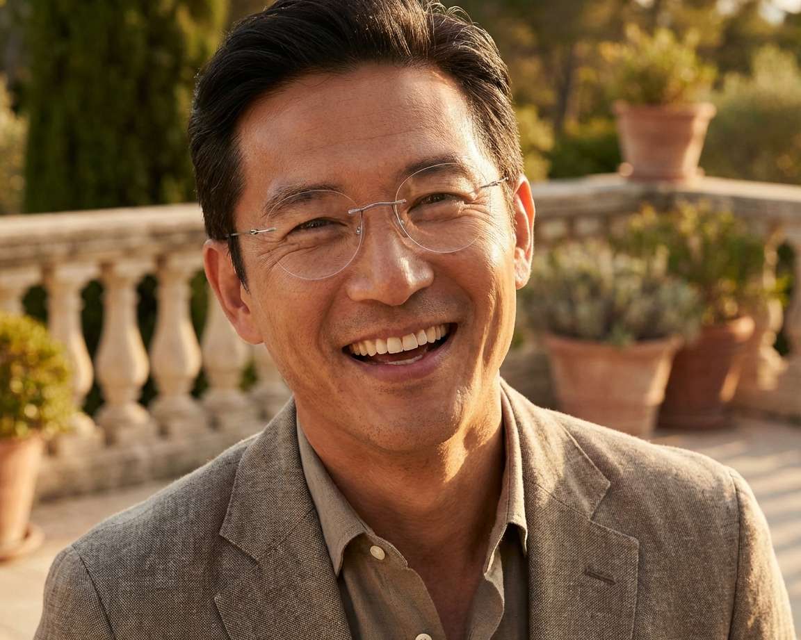 Calvin Klein CK-22125TA 414 50-18 Steel Blue 360 degree view 6