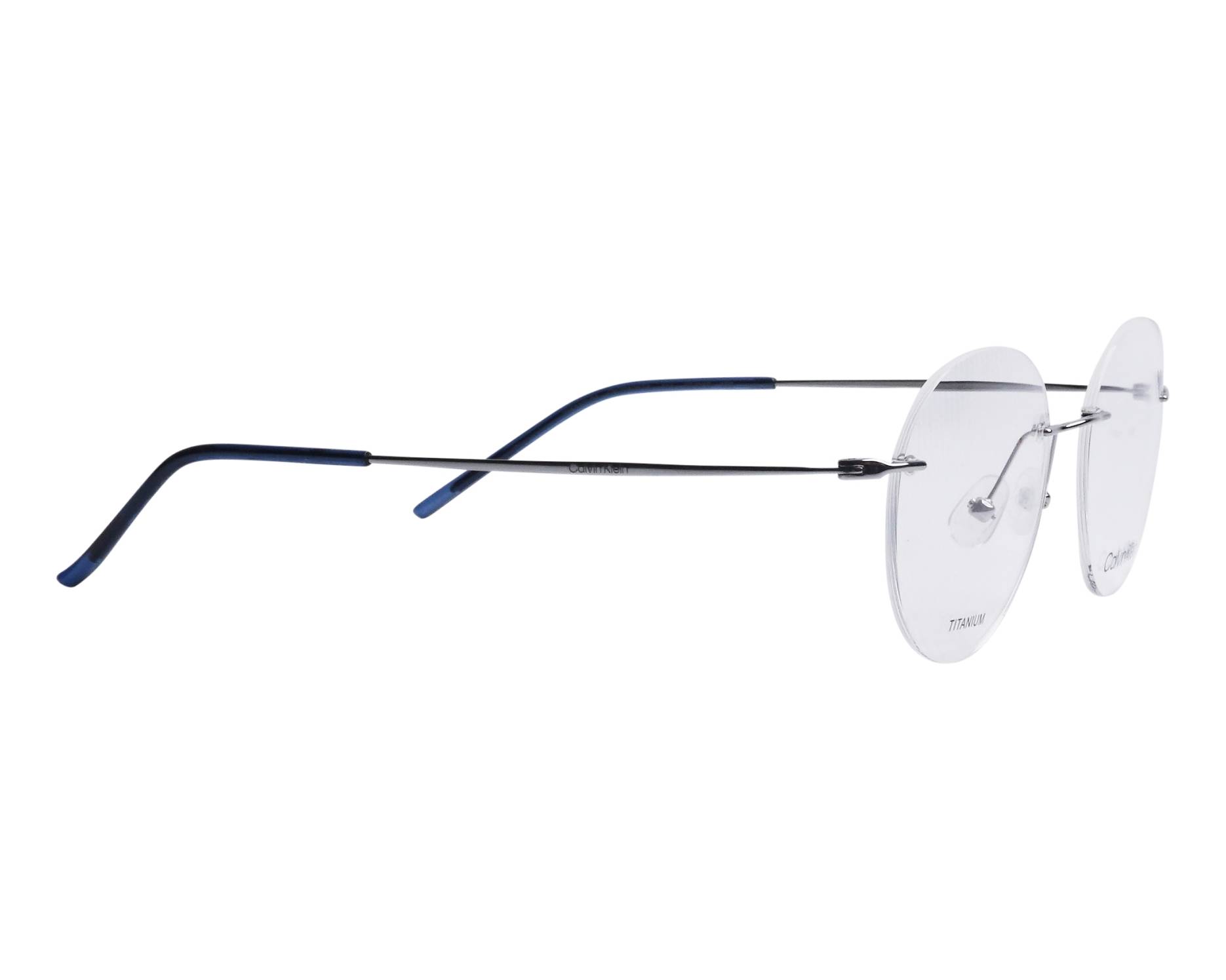 Calvin Klein CK-22125TA 414 50-18 Steel Blue 360 degree view 3