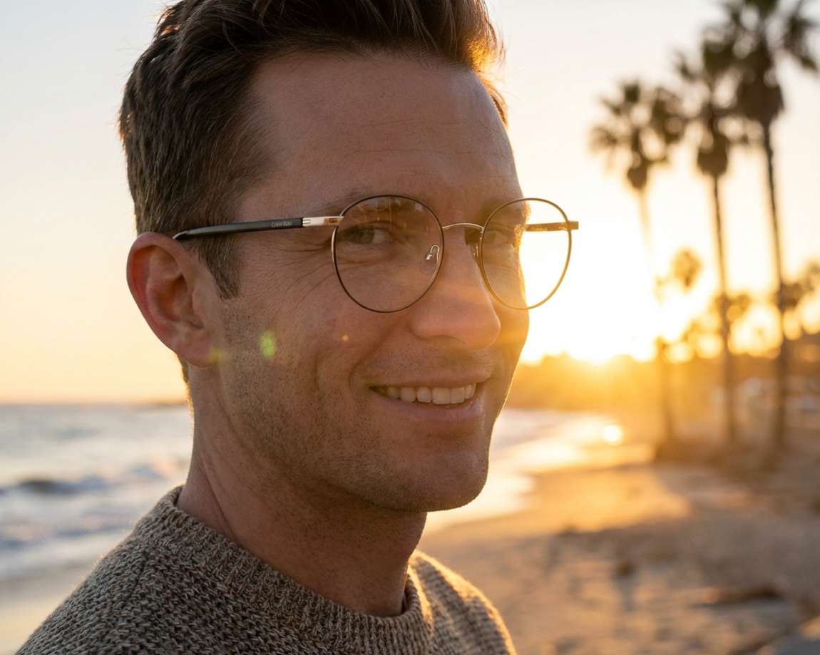 Calvin Klein CK-23106 001 49-20 Black Gold other view