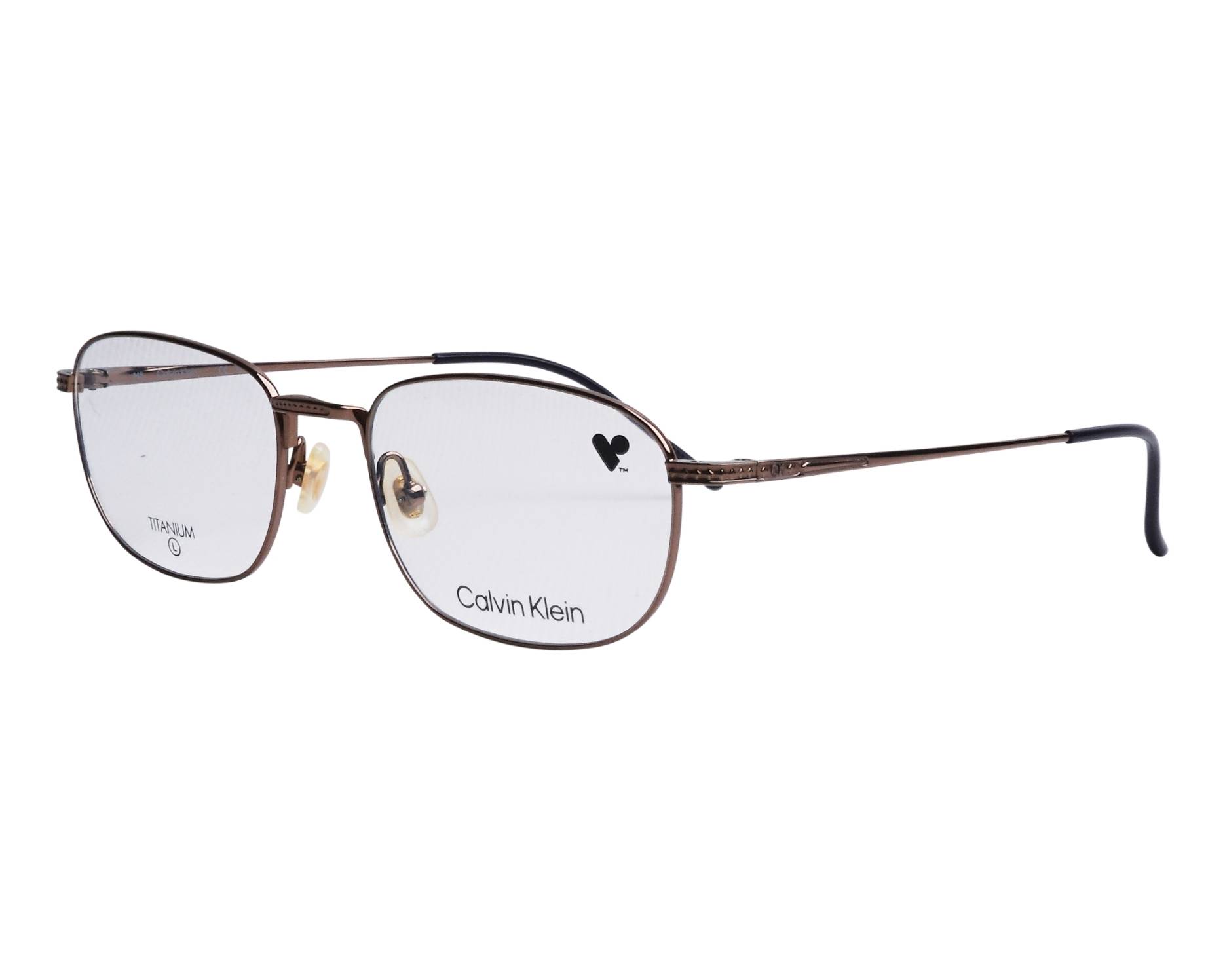 Calvin Klein CK-23112T 781 53-19 Bronze Black front view