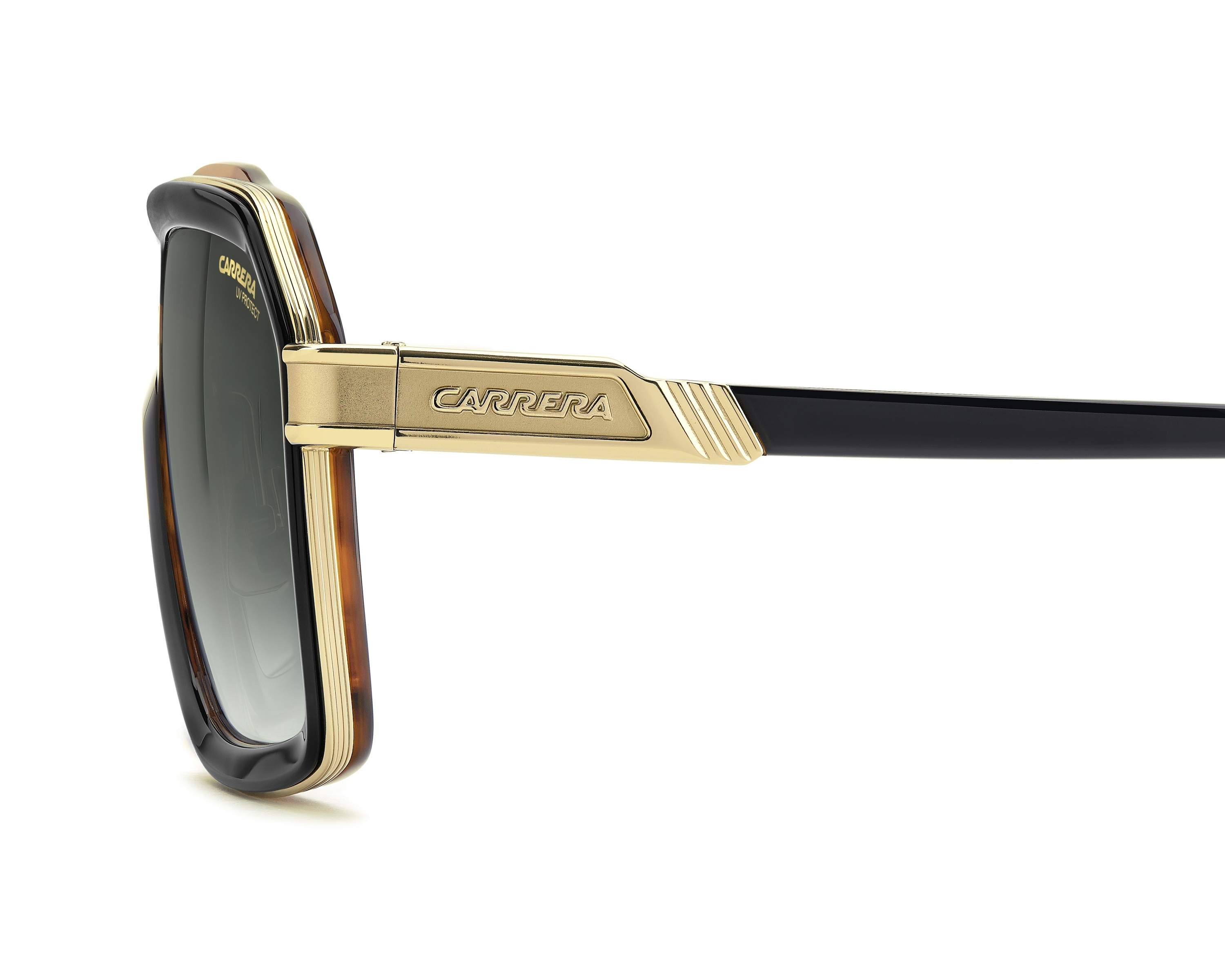 GAFAS CARRERA SUN - Modelo: CARRERA 1053/S C: BLACK GREY Eye size: 60_Bridge size: 12 / Polarized: No Gezondheid en persoonlijke verzorging