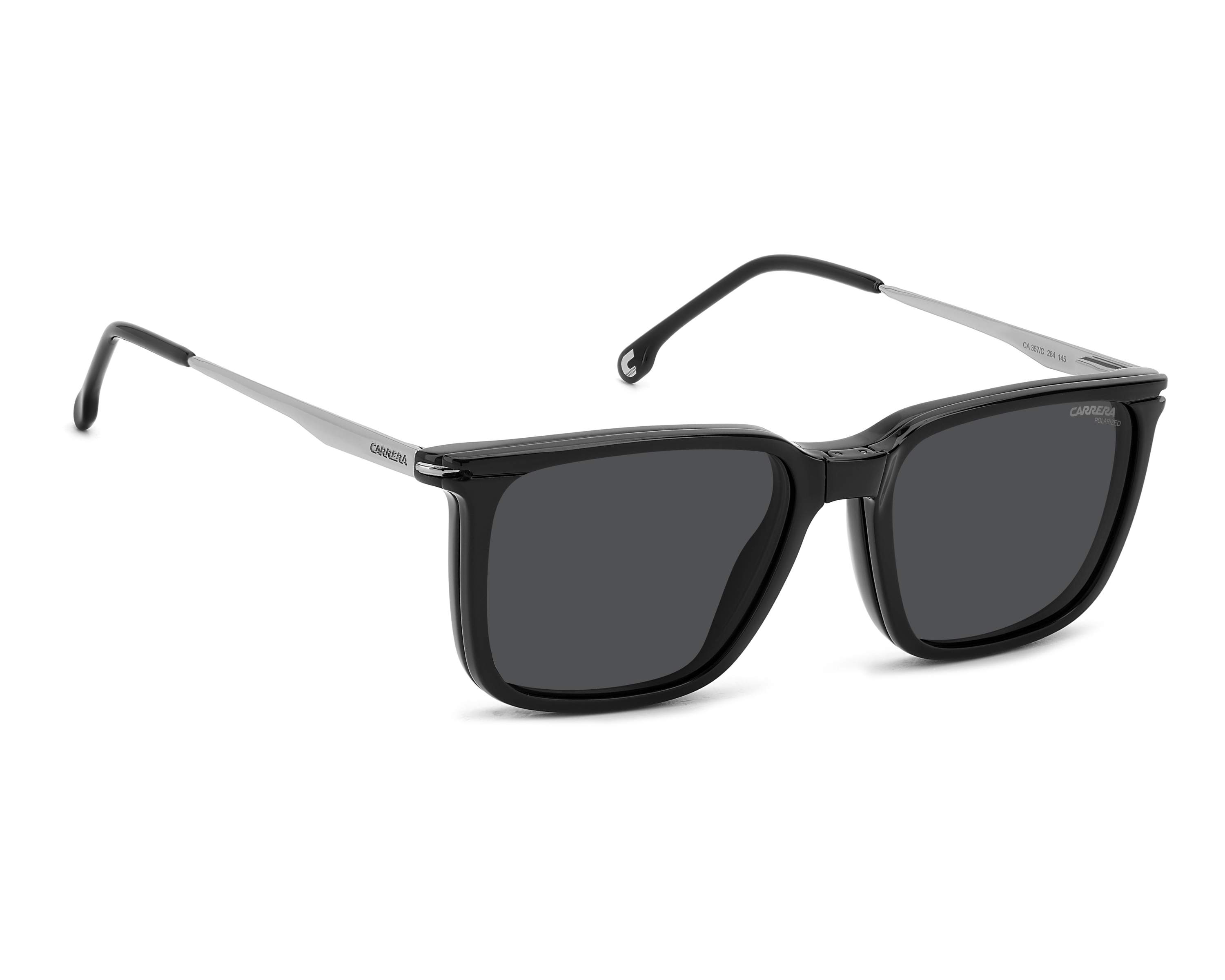 Carrera CA-357-C 284 54-17 Black Ruthenium 360 degree view 4